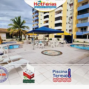 Apartamento Flat Paradise, Piscinas Termais, Proximo Ao Centro - Hotferias Brasil